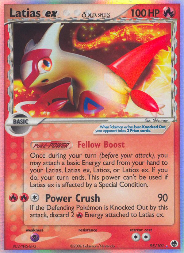 Latias ex δ - Pokémon TCG Card