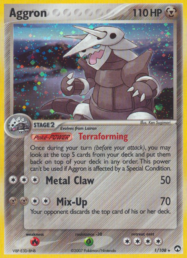 Aggron - Pokémon TCG Card
