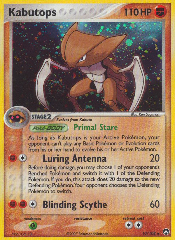 Kabutops - Pokémon TCG Card