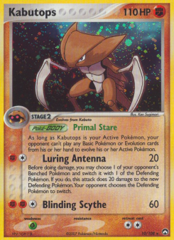 Kabutops - pokemon TCG Card
