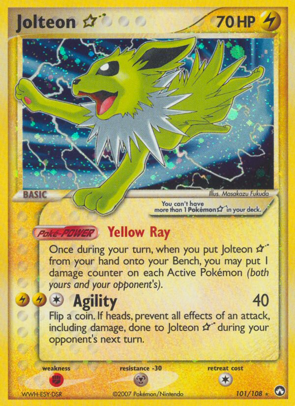 Jolteon Star - Pokémon TCG Card