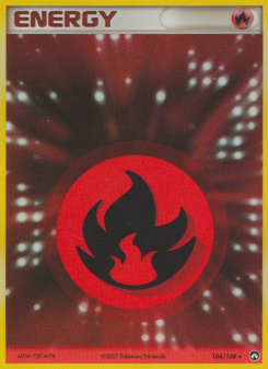 Fire Energy - pokemon TCG Card