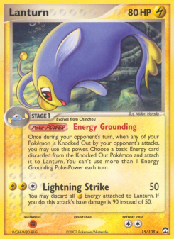 Lanturn - pokemon TCG Card