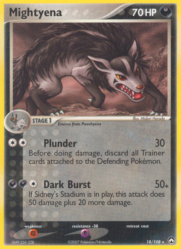 Mightyena - Pokémon TCG Card
