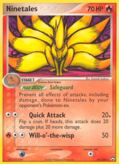 Ninetales - pokemon TCG Card