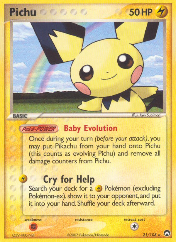 Pichu - Pokémon TCG Card