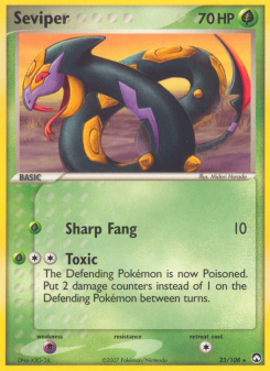 Seviper - pokemon TCG Card
