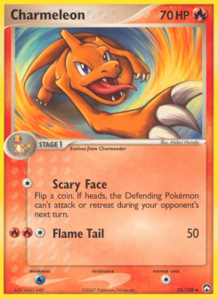 Charmeleon - pokemon TCG Card