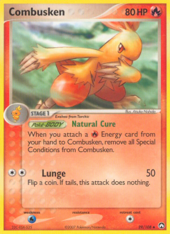 Combusken - pokemon TCG Card