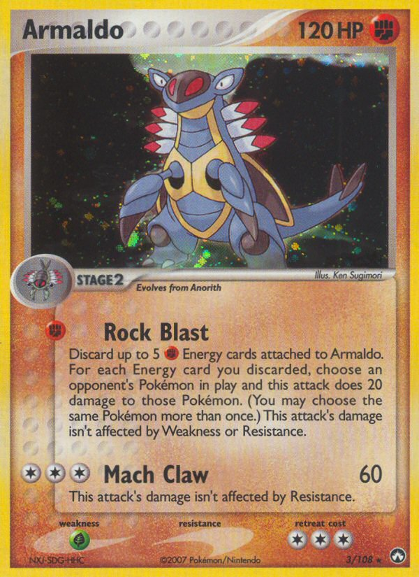 Armaldo - Pokémon TCG Card