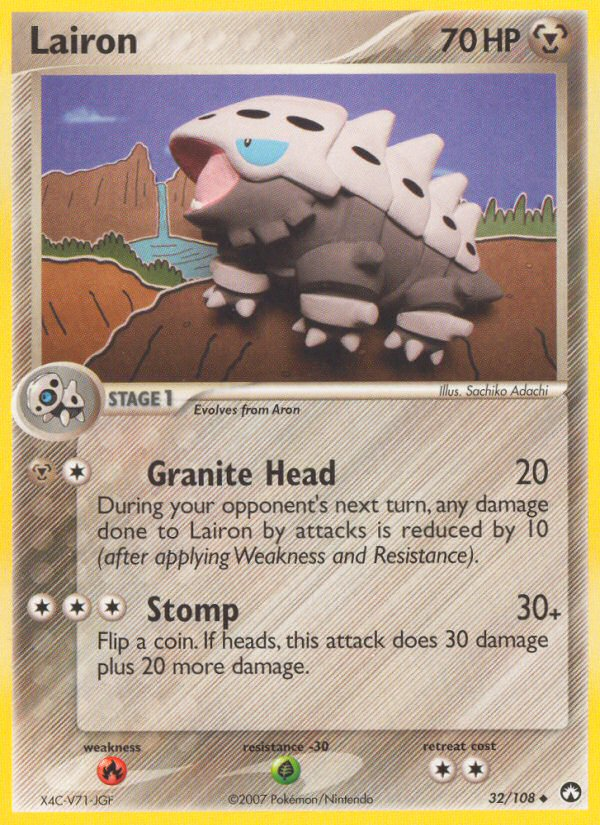 Lairon - Pokémon TCG Card