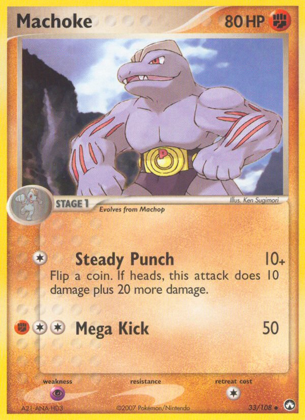 Machoke - Pokémon TCG Card