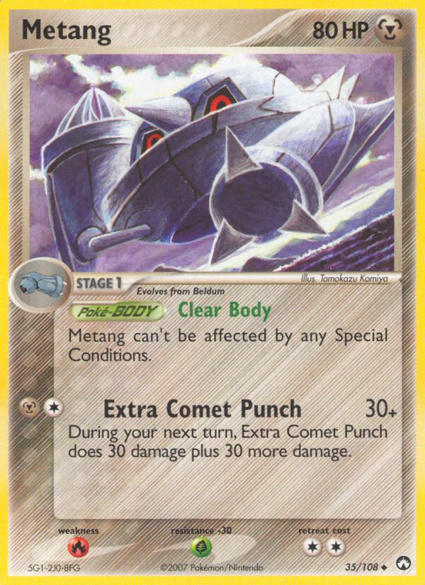 Metang - Pokémon TCG Card