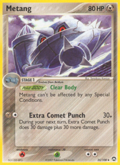 Metang - pokemon TCG Card
