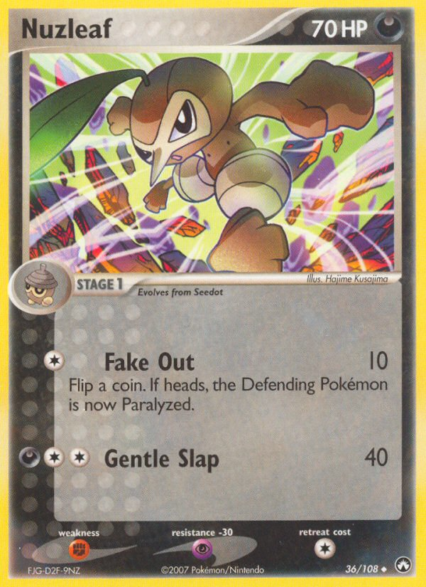 Nuzleaf - Pokémon TCG Card