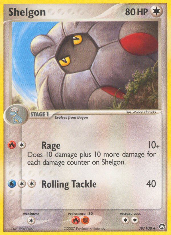 Shelgon - Pokémon TCG Card