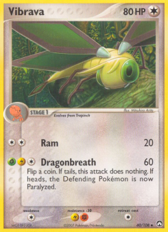 Vibrava - pokemon TCG Card