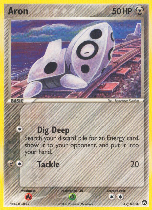 Aron - Pokémon TCG Card