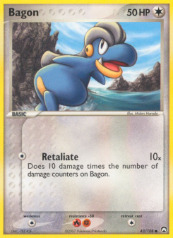 Bagon - pokemon TCG Card