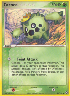 Cacnea - pokemon TCG Card