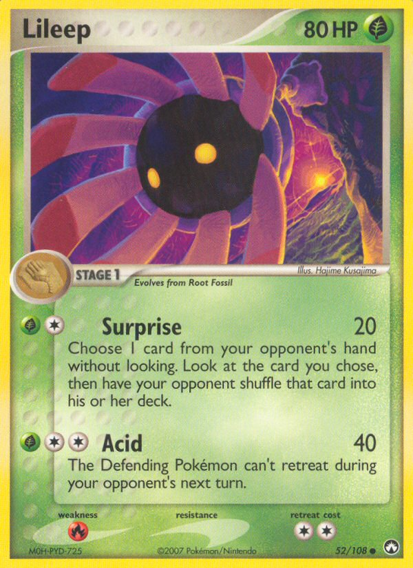 Lileep - Pokémon TCG Card