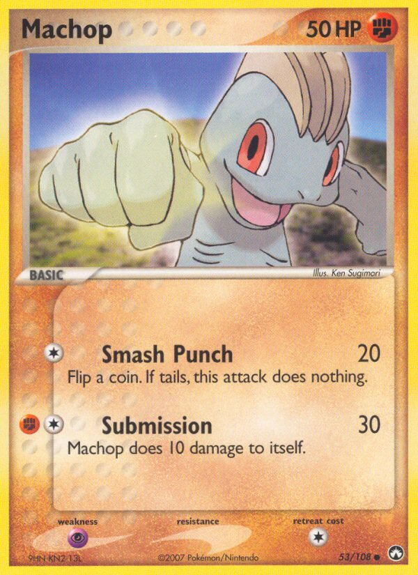 Machop - Pokémon TCG Card