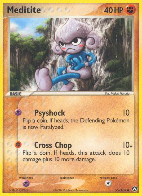 Meditite - Pokémon TCG Card