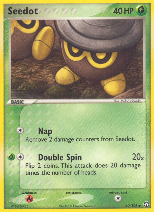 Seedot - Pokémon TCG Card