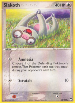 Slakoth - pokemon TCG Card