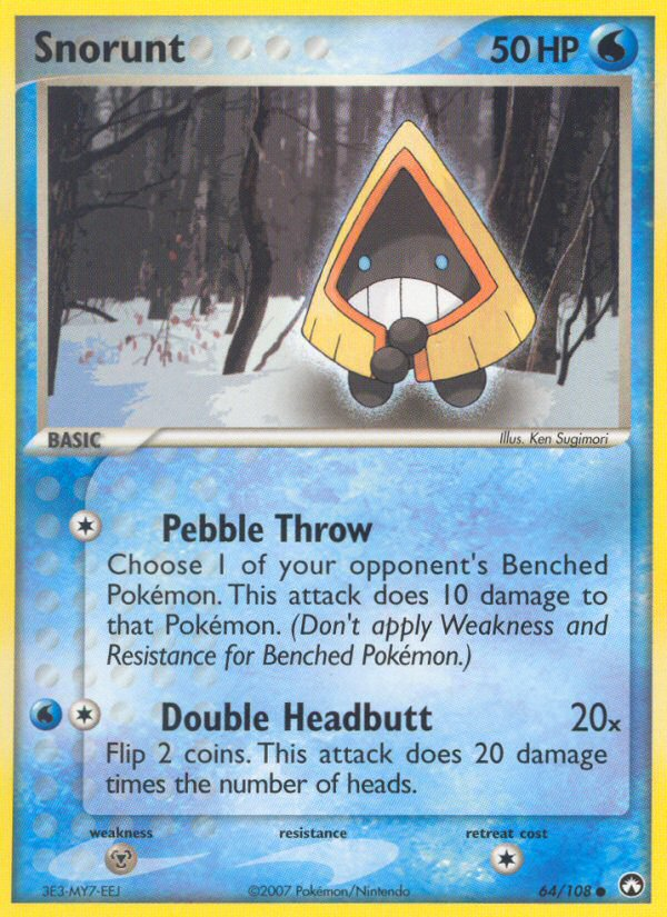 Snorunt - Pokémon TCG Card