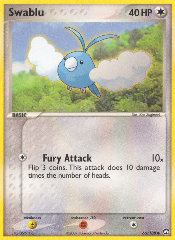Swablu - Pokémon TCG Card