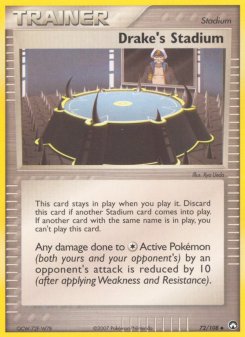 Drake's Stadium - pokemon TCG Card