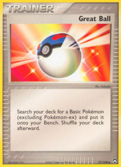 Great Ball - pokemon TCG Card