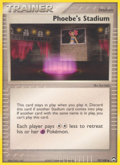 Phoebe's Stadium - pokemon TCG Card