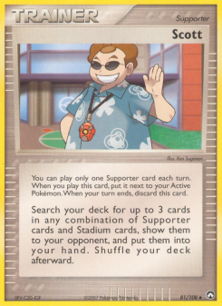 Scott - pokemon TCG Card