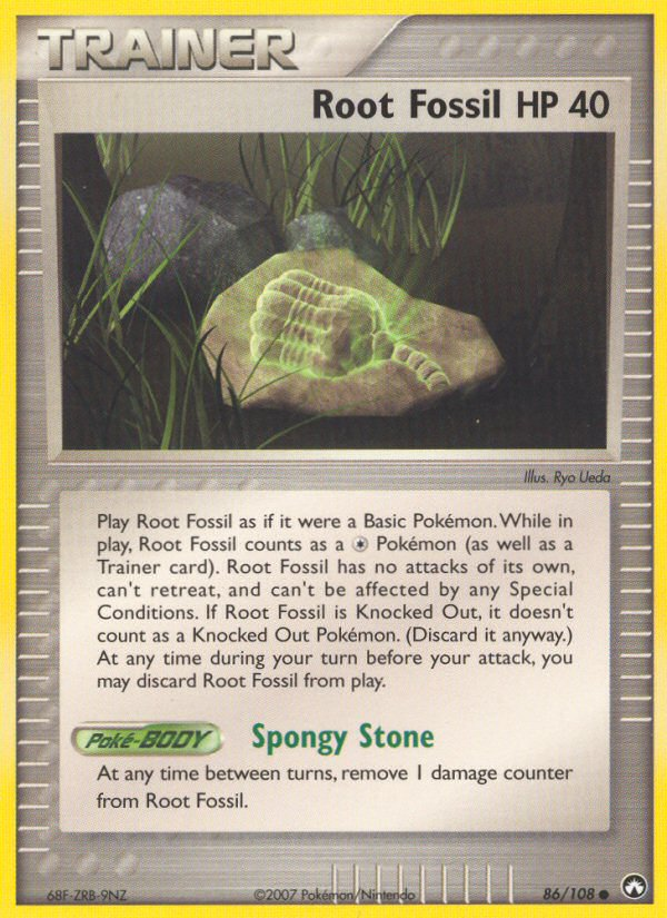 Root Fossil - Pokémon TCG Card