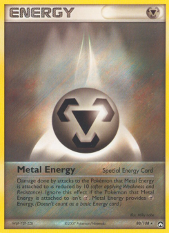 Metal Energy - pokemon TCG Card