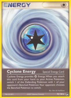 Cyclone Energy - pokemon TCG Card