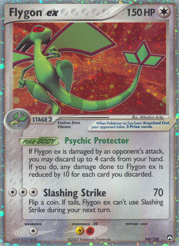 Flygon ex - Pokémon TCG Card