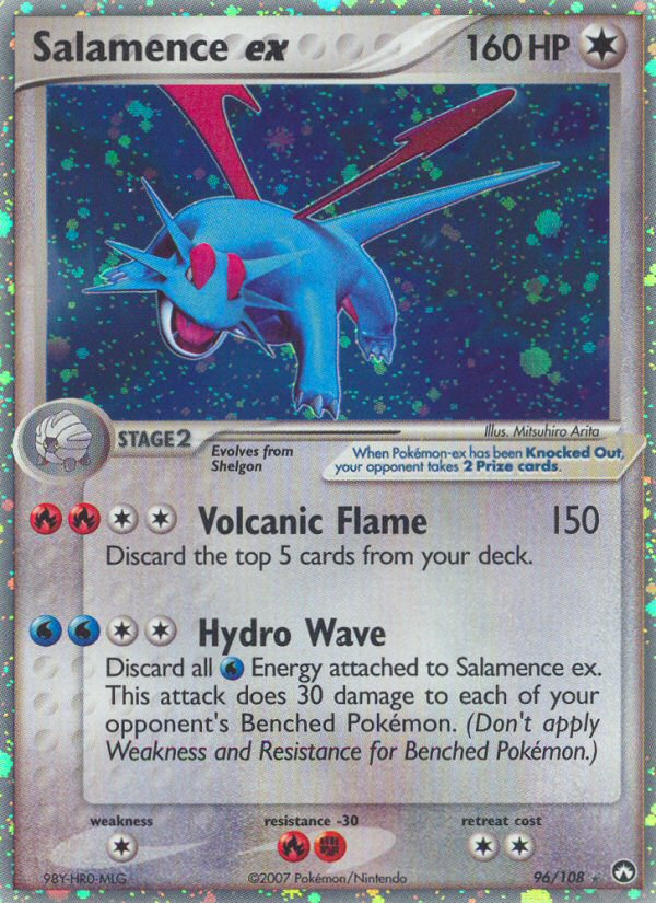 Salamence ex - Pokémon TCG Card