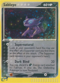 Sableye - pokemon TCG Card