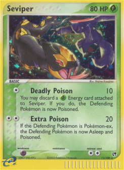 Seviper - pokemon TCG Card