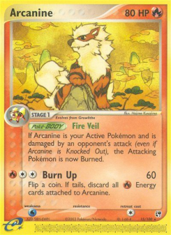 Arcanine - pokemon TCG Card