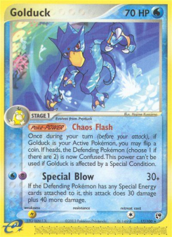 Golduck - pokemon TCG Card