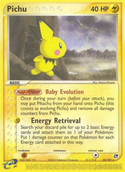 Pichu - Pokémon TCG Card