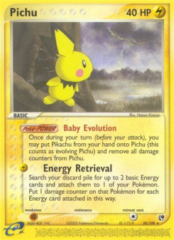Pichu - pokemon TCG Card