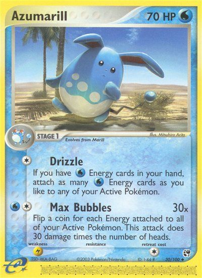 Azumarill - Pokémon TCG Card