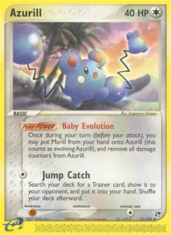 Azurill - pokemon TCG Card
