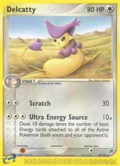 Delcatty - pokemon TCG Card
