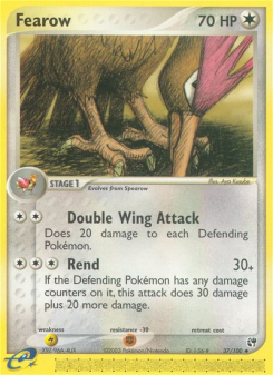 Fearow - pokemon TCG Card